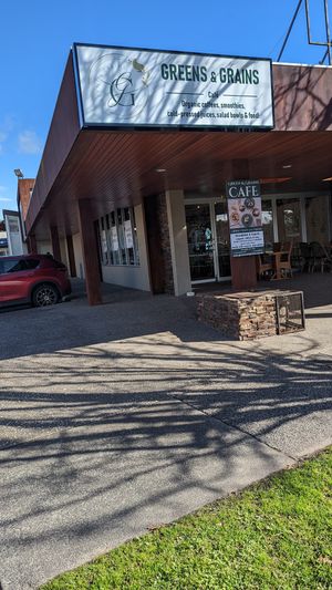 Street view at Greens & Grains Cafe in Beaconsfield