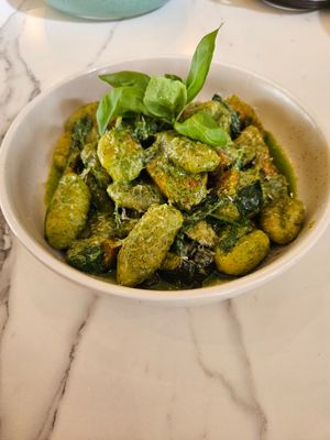Gnocchi at Greens & Grains Cafe in Beaconsfield