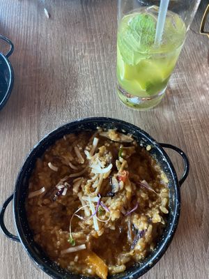Risotto vegano  at A La Paella in Levittown