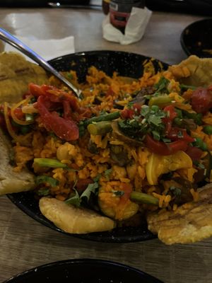 Paella vegana para 2  at A La Paella in Levittown