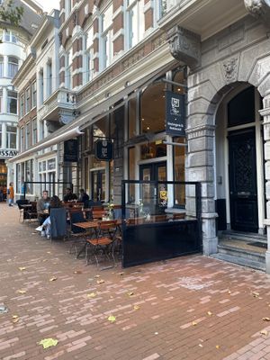 Outside  at Le Pain Quotidien - Spuistraat in Amsterdam