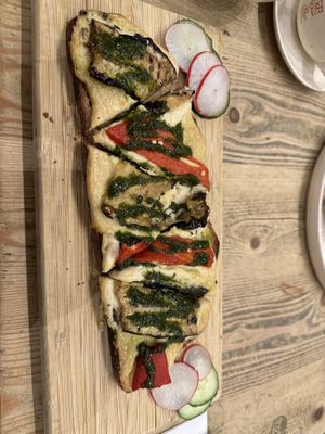 Hummus tartine  at Le Pain Quotidien - Spuistraat in Amsterdam
