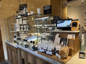 Front counter  at Le Pain Quotidien - Spuistraat in Amsterdam
