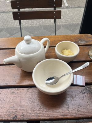 Ginger tea  at Le Pain Quotidien - Spuistraat in Amsterdam