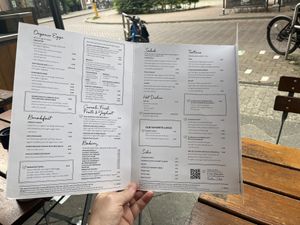 Muddled menu  at Le Pain Quotidien - Spuistraat in Amsterdam