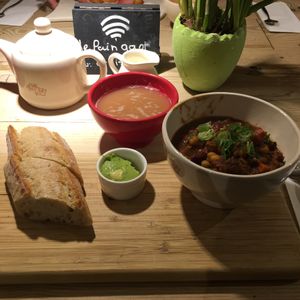 VERY welcome vegan find while in Amsterdam for a long weekend. Amazing food and lots of options.  at Le Pain Quotidien - Spuistraat in Amsterdam