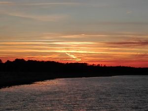 Beautiful surroundings at Café Klint in Nykoebing Sjaelland
