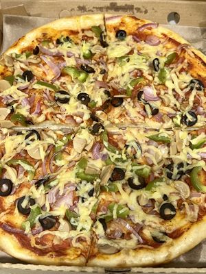 Vegan pizza   at Pizza Anytime Legacy in Kuala Lumpur