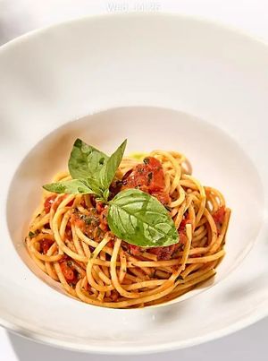 Vegan spaghetti Bolognese at Pizza Anytime Legacy in Kuala Lumpur