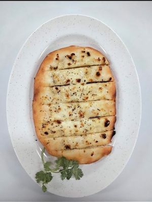 Vegan cheese garlic bread at Pizza Anytime Legacy in Kuala Lumpur