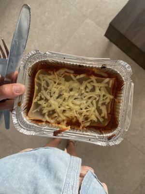 Lasagna (quite small)   at Pizza Anytime Legacy in Kuala Lumpur