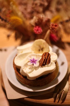 La tartelette banoffee (banane et caramel) at Michel MaBelle Saint Pierre in Bordeaux