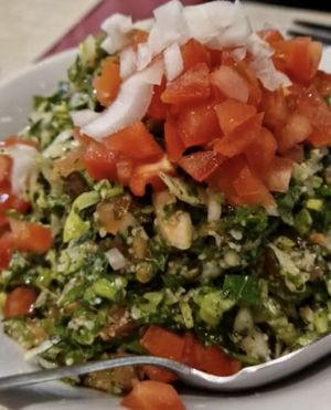 Tabbouleh salat at Vegano Mezo in Berlin