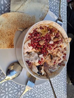 Fateh makdusk at Vegano Mezo in Berlin