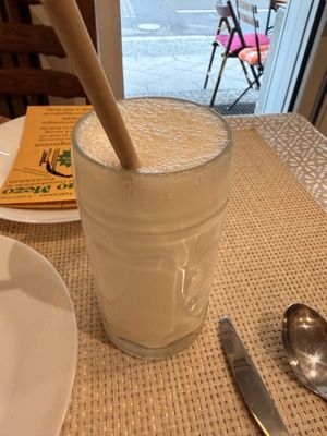 Veganer Ayran   at Vegano Mezo in Berlin