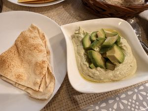 Hummus & Avocado  at Vegano Mezo in Berlin