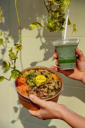 Choose from our variety of hearty bowls and combine it with a fresh juice or smoothie at GOVINDA in San Gwann