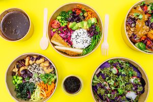 A menu full of colours  at GOVINDA in San Gwann