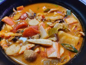  at Madame Cat Veggie Cafe in Hat Yai