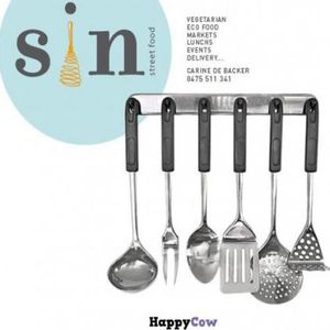 Vegetarian mobile kitchen at Sinstreetfood - Food Truck in Brussels