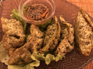 Gyozas  at Kinomai in Dijon