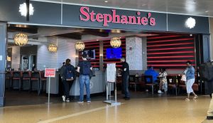   at BOS - Stephanie's - TB in Boston