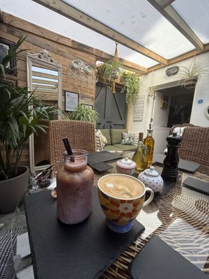   at The Vegan Coffi House in Aberdare