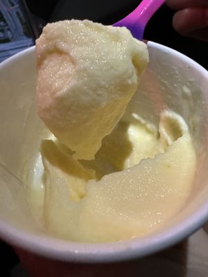 Pineapple Dole Whip 😋  at Sweet Aloha Ice Cream in Davie