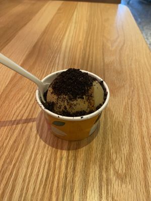 Coffee with Oreos  at Sampaguita Ice Cream in Orlando