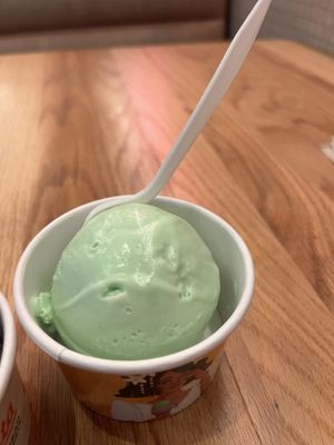 Coconut Pandan Ice Cream  at Sampaguita Ice Cream in Orlando