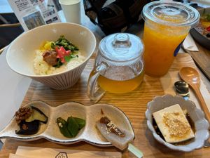  at Café Shizuki in Koya