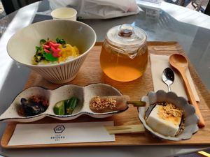  at Café Shizuki in Koya