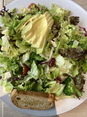 Customised salad  at OMG Kitchen in Hamamatsu