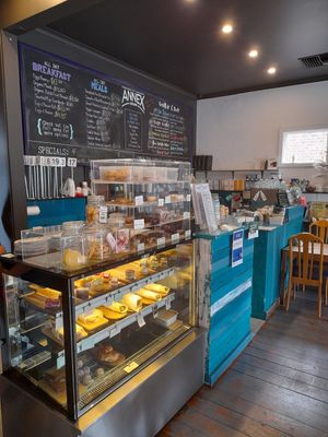 Inside at The Annex Cafe in Glenelg