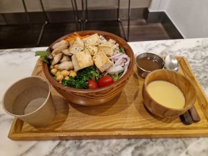 Vegan Korean Bowl at Full Full - Maybe closed in Busan