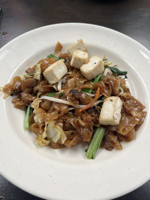 Char kuay teow   at Tony's Corner in Langkawi