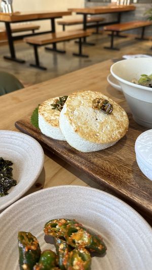 Tofu steak   at Sulgodang in Busan