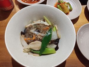 Japchae at Sulgodang in Busan