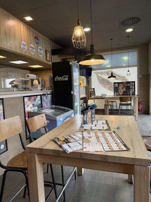 inside  at Domino's Pizza in Meissen