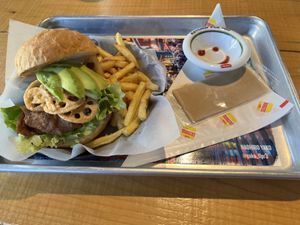 Valen burger  at BURGERS TOKYO in Tokyo