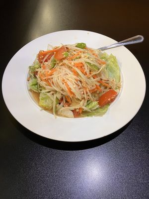 Papaya salad (specify vegan)  at Chabaar in Midvale