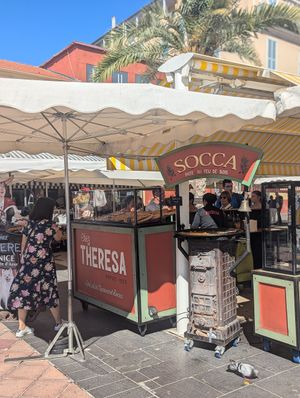  at Socca Du Cours    in Nice