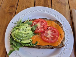 Toast vegan at Wanaka in Tarifa