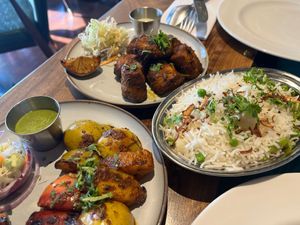 Mains at Cidsin Bistro in Pitlochry