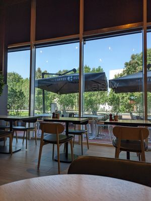 Seating at The Coffee Club in Abu Dhabi