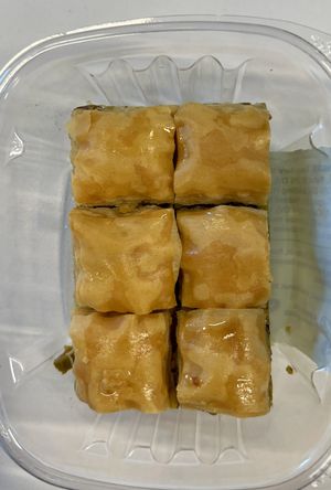 Pistachio Baklava  at NAYA - Brookfield Place in New York City