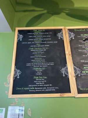 Menu at Giri Kana Cafe in Southport