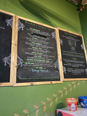 Menu at Giri Kana Cafe in Southport