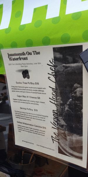  at Ferry Plaza Farmers Market in San Francisco