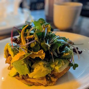 Cantaloupe tartar at Minty Z Midtown  in Miami